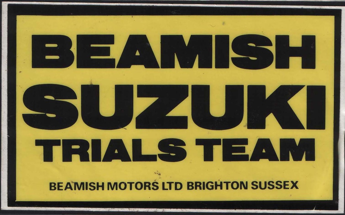Suzuki Beamish Sticker.